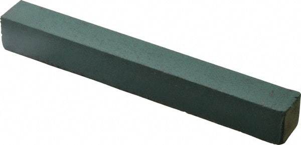 Made in USA - 3/4" Wide x 6" Long x 3/4" Thick, Square Abrasive Stick - Coarse Grade - Top Tool & Supply