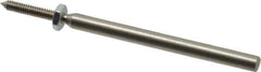 Made in USA - 1/8" Shank Rubberized Abrasive Point Mandrel - 1/16" Hole Compatibility, for Points - Top Tool & Supply