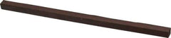 Made in USA - 1/4" Wide x 6" Long x 1/4" Thick, Square Abrasive Stick - Fine Grade - Top Tool & Supply