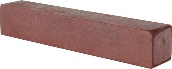 Made in USA - 1" Wide x 6" Long x 1" Thick, Square Abrasive Stick - Fine Grade - Top Tool & Supply