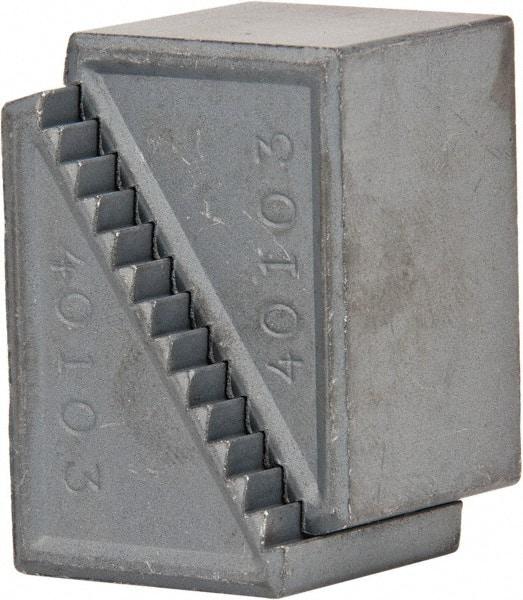 Gibraltar - 2 Piece, 29 to 64mm Height Adjustment, Steel Step Block - 1/16" Step Depth, 1/8" Step Elevation, 25mm Width, 1-39/64" Base Depth, 1-1/16" Height - Top Tool & Supply