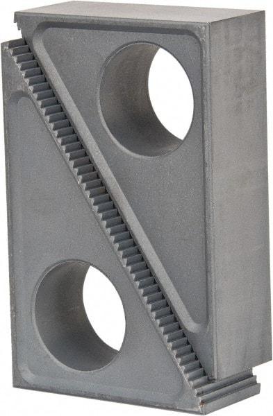 Gibraltar - 2 Piece, 89 to 229mm Height Adjustment, Steel Step Block - 1/16" Step Depth, 1/8" Step Elevation, 38mm Width, 5-21/64" Base Depth, 3-7/16" Height - Top Tool & Supply