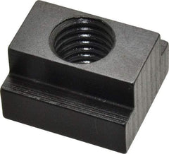 Gibraltar - 5/8-11 Blind Tapped T Slot Nut - 11/16" Slot Width, 1-1/8 x 7/16" Base Width x Height, 1-1/4 x 3/4" OAL x Height - Top Tool & Supply