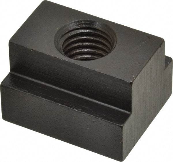 Gibraltar - 5/8-11 Blind Tapped T Slot Nut - 13/16" Slot Width, 1-1/4 x 9/16" Base Width x Height, 1-1/2 x 1" OAL x Height - Top Tool & Supply