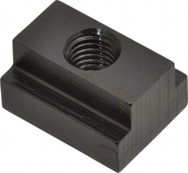 Gibraltar - M10x1.50 Blind Tapped T Slot Nut - 9/16" Slot Width, 22 x 9mm Base Width x Height, 29 x 16mm OAL x Height - Top Tool & Supply