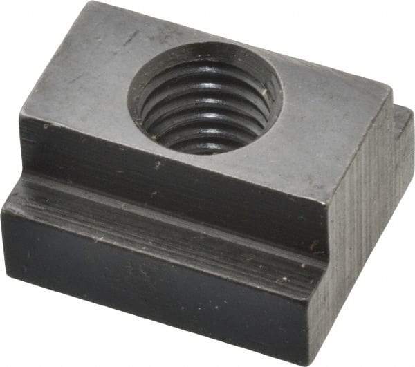 Gibraltar - M10x1.50 Tapped Through T Slot Nut - 1/2" Slot Width, 19 x 7mm Base Width x Height, 22 x 13mm OAL x Height - Top Tool & Supply