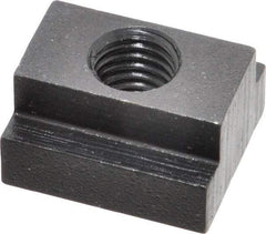 Gibraltar - M12x1.75 Tapped Through T Slot Nut - 5/8" Slot Width, 25 x 9mm Base Width x Height, 29 x 16mm OAL x Height - Top Tool & Supply