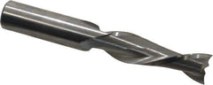 Onsrud - 1/2" Cutting Diam x 1-5/8" Length of Cut, 2 Flute, Upcut Spiral Router Bit - Uncoated, Left Hand Cut, Solid Carbide, 3-1/2" OAL x 1/2" Shank Diam, Double Edge, 30° Helix Angle - Top Tool & Supply