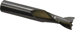 Onsrud - 1/2" Cutting Diam x 1-1/8" Length of Cut, 2 Flute, Upcut Spiral Router Bit - Uncoated, Right Hand Cut, Solid Carbide, 3" OAL x 1/2" Shank Diam, Double Edge, 30° Helix Angle - Top Tool & Supply