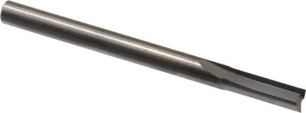 Onsrud - 1/4" Diam, 1/4" Shank Diam, 3/4" Length of Cut, 2 Flute Double Edge Straight Router Bit - 3-1/4" Overall Length, Right Hand Cut, Solid Carbide - Top Tool & Supply