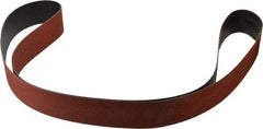 3M - 2" Wide x 72" OAL, 60 Grit, Ceramic Abrasive Belt - Ceramic, Medium, Coated, YF Weighted Cloth Backing, Wet/Dry, Series 777F - Top Tool & Supply