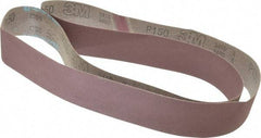 3M - 2" Wide x 72" OAL, 150 Grit, Aluminum Oxide Abrasive Belt - Aluminum Oxide, Very Fine, Coated, X Weighted Cloth Backing, Series 341D - Top Tool & Supply