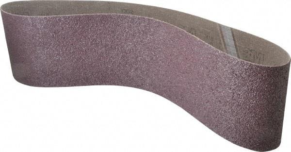 3M - 6" Wide x 48" OAL, 24 Grit, Aluminum Oxide Abrasive Belt - Aluminum Oxide, Very Coarse, Coated, X Weighted Cloth Backing, Series 341D - Top Tool & Supply