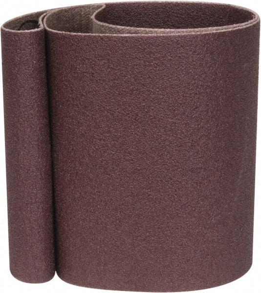 3M - 3" Wide x 21" OAL, 100 Grit, Aluminum Oxide Abrasive Belt - Aluminum Oxide, Fine, Coated, X Weighted Cloth Backing, Series 341D - Top Tool & Supply