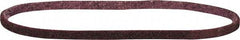 3M - 1/4" Wide x 18" OAL, Aluminum Oxide Abrasive Belt - Aluminum Oxide, Medium, Nonwoven, Series SC-BS - Top Tool & Supply