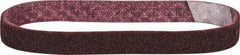 3M - 3/4" Wide x 18" OAL, Aluminum Oxide Abrasive Belt - Aluminum Oxide, Medium, Nonwoven, Series SC-BS - Top Tool & Supply