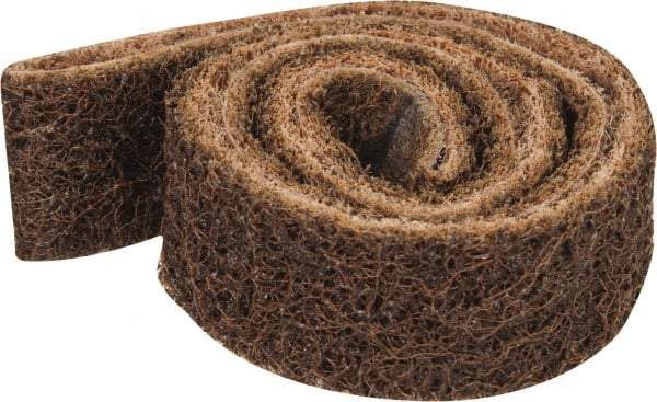 3M - 1" Wide x 30" OAL, Aluminum Oxide Abrasive Belt - Aluminum Oxide, Coarse, Nonwoven, Series SC-BS - Top Tool & Supply