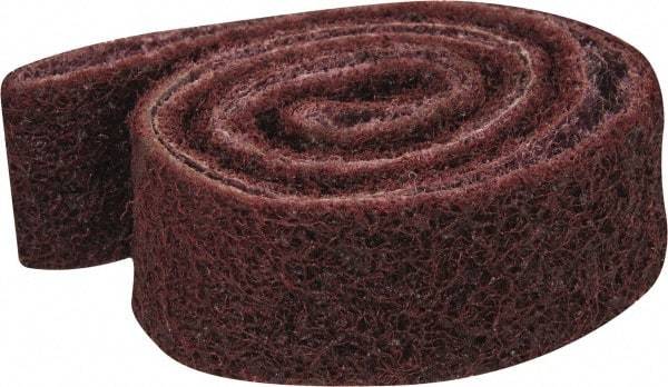 3M - 1" Wide x 30" OAL, Aluminum Oxide Abrasive Belt - Aluminum Oxide, Medium, Nonwoven, Series SC-BS - Top Tool & Supply