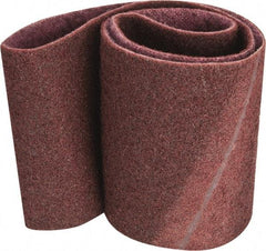 3M - 6" Wide x 48" OAL, Aluminum Oxide Abrasive Belt - Aluminum Oxide, Medium, Nonwoven, Series SC-BS - Top Tool & Supply