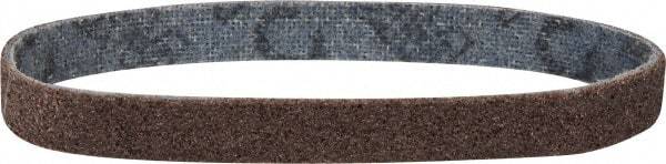 3M - 3/4" Wide x 18" OAL, Aluminum Oxide Abrasive Belt - Aluminum Oxide, Coarse, Nonwoven, Series SE-BS - Top Tool & Supply