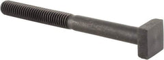 Gibraltar - 3/8-16 Thread, 2" Thread Length, 4" Length Under Head, Steel T Bolt - 11/16" Head Width x 1/4" Head Height, Grade 5 - Top Tool & Supply