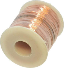 Made in USA - 22 Gage, 0.0253" Diameter x 501' Long, Bare, Copper Bus Bar Wire - Pure Copper (ASTM B3) - Top Tool & Supply