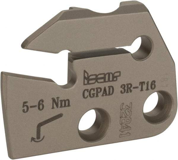 Iscar - 2.8 to 4mm Groove Width, 16mm Max Depth of Cut, Right Hand Cut, Indexable Grooving Blade - GIF.., GIM.., GIP.., TIP.. Insert Style, Series Cut Grip - Top Tool & Supply