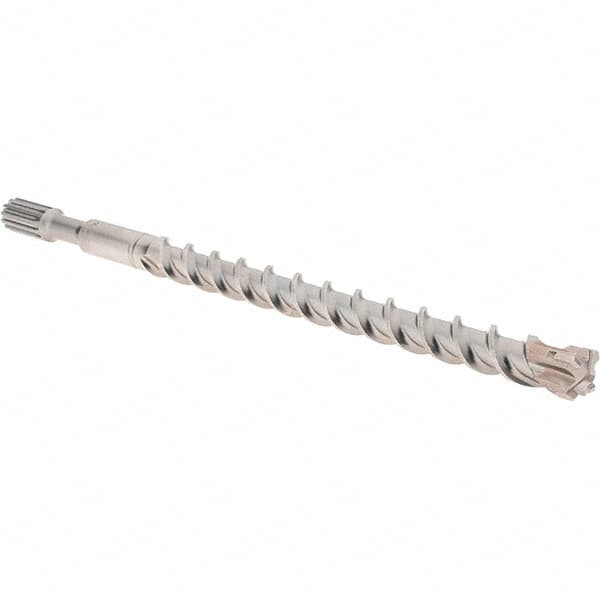 Rotary & Hammer Drill Bit 7/8 X 16″ 4 CUTTER SPLINE BIT