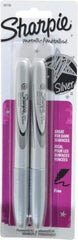 Sharpie - Metallic Silver Wet Surface Pen - Fine Tip - Top Tool & Supply