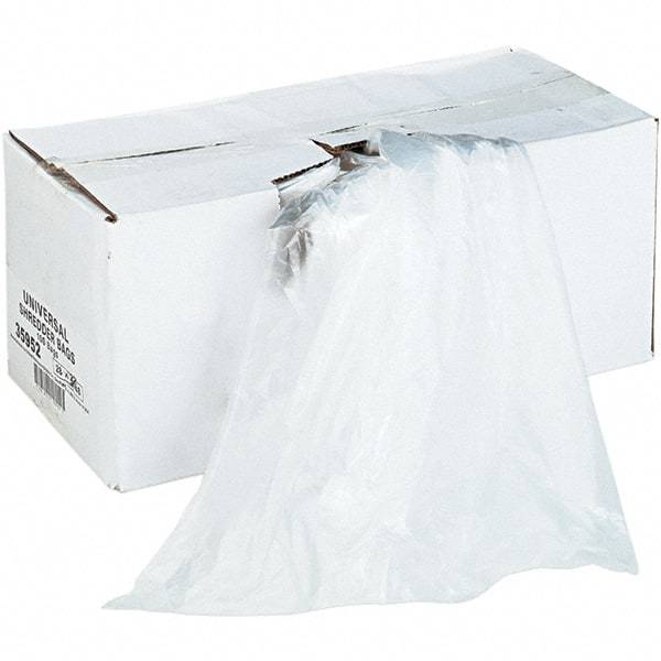 UNIVERSAL - Clear Shredder Waste Bag - Use with Shredder - Top Tool & Supply