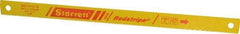 Starrett - 14" Long, 10 Teeth per Inch, High Speed Steel Power Hacksaw Blade - Toothed Edge, 1" Wide x 0.05" Thick - Top Tool & Supply