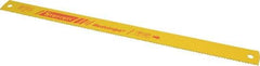 Starrett - 17" Long, 6 Teeth per Inch, High Speed Steel Power Hacksaw Blade - Toothed Edge, 1-1/4" Wide x 0.062" Thick - Top Tool & Supply