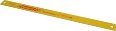 Starrett - 17" Long, 10 Teeth per Inch, High Speed Steel Power Hacksaw Blade - Toothed Edge, 1-1/4" Wide x 0.062" Thick - Top Tool & Supply