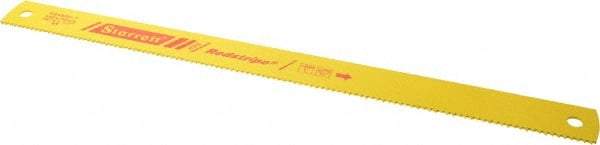 Starrett - 18" Long, 6 Teeth per Inch, High Speed Steel Power Hacksaw Blade - Toothed Edge, 1-1/2" Wide x 0.075" Thick - Top Tool & Supply