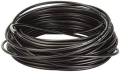 Parker - 6mm OD, 100' Long, Polyethylene Tube - Black, -80 to 150°F - Top Tool & Supply