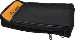 Fluke - Black/Yellow Electrical Test Equipment Case - Use with Digital Multimeters - Top Tool & Supply