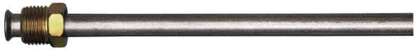 AGS Company - 5/16" OD x 51" Long, Automotive Brake Line - Steel with Galvanized Zinc Coating - Top Tool & Supply