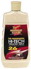 Mirror Glaze - Automotive Liquid Yellow Wax - 16 oz Bottle - Top Tool & Supply