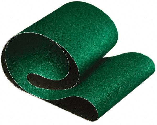 3M - 6" Wide x 48" OAL, 120 Grit, Zirconia Alumina Abrasive Belt - Zirconia Alumina, Fine, Coated, YF Weighted Cloth Backing, Series 577F - Top Tool & Supply