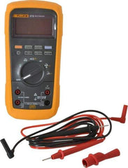 Fluke - 27-II, CAT IV, CAT III, 1,000 VAC/VDC, Digital True RMS Auto Ranging Manual Ranging Multimeter - 50 mOhm, Measures Voltage, Capacitance, Current, Frequency, Resistance - Top Tool & Supply