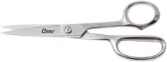 Clauss - 5" LOC, 8-1/2" OAL Shears - Steel Handle, For Paper, Fabric - Top Tool & Supply