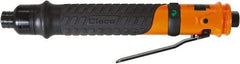 Cleco - 1/4" Bit Holder, 1,100 RPM, Inline Handle Air Screwdriver - 10 to 40 In/Lb Torque, 1/8" Inlet, 11 CFM - Top Tool & Supply