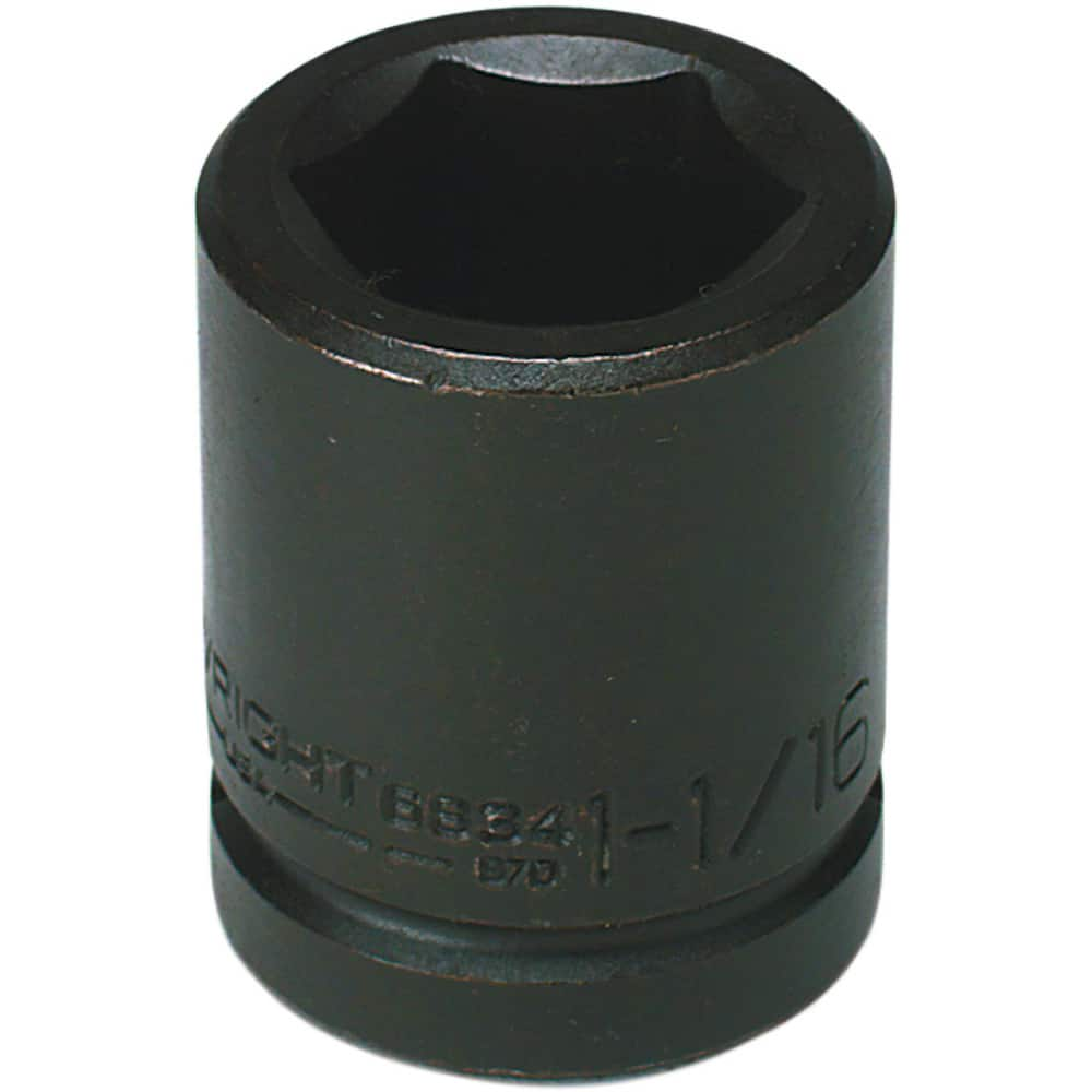 Wright Tool & Forge - Impact Sockets; Drive Size: 3/4 ; Size (Inch): 2-1/4 ; Type: Standard ; Style: Impact Socket ; Style: Impact Socket ; Style: Impact Socket - Exact Industrial Supply