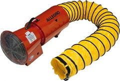 Allegro - 1,275 CFM, Electrical AC Axial Blower Kit - 8 Inch Inlet/Outlet, 0.33 HP, 120 Max Voltage Rating - Top Tool & Supply