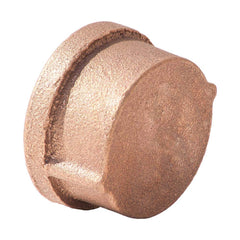 Merit Brass - Brass & Chrome Pipe Fittings Type: Cap Fitting Size: 1/8 - Top Tool & Supply