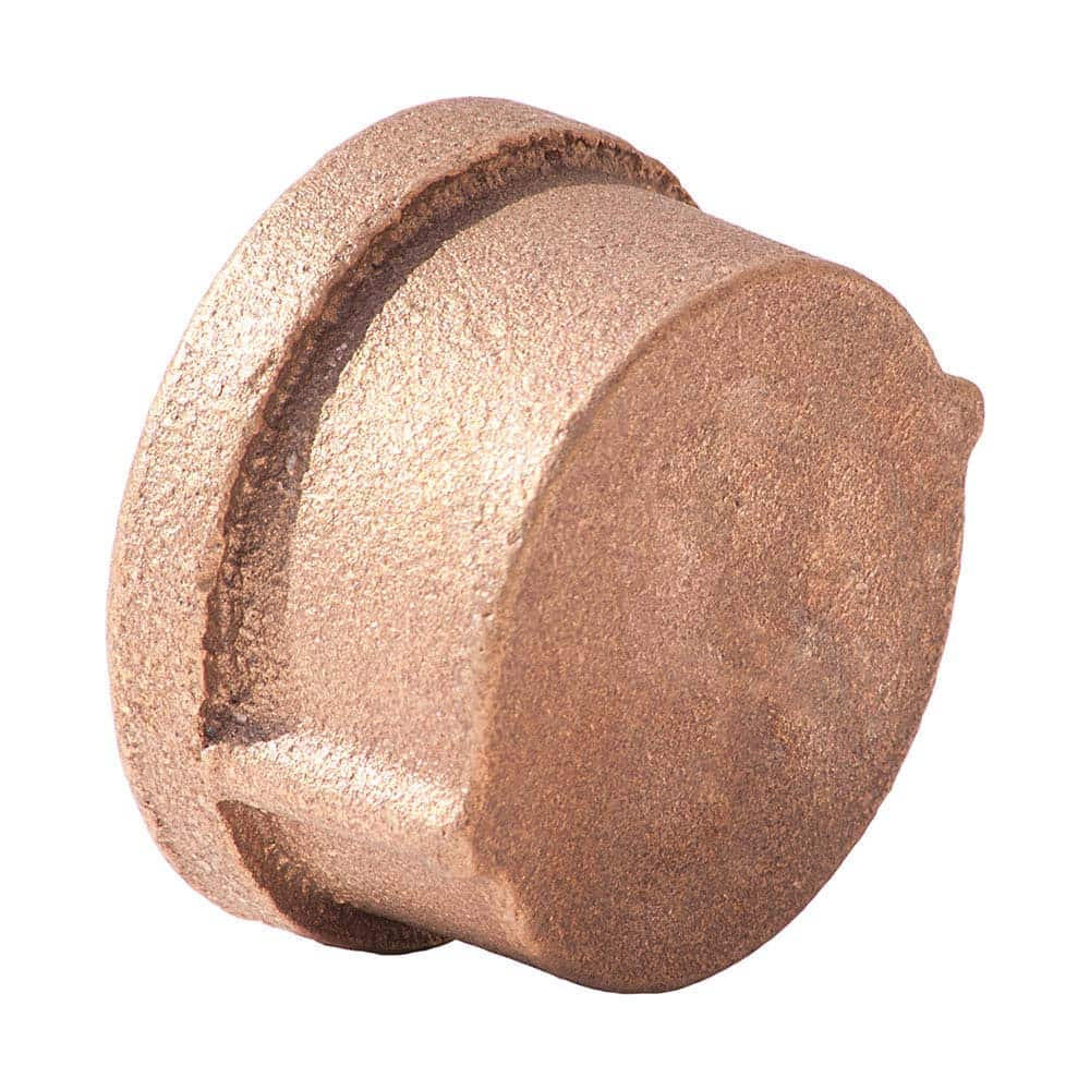 Merit Brass - Brass & Chrome Pipe Fittings Type: Cap Fitting Size: 2-1/2 - Top Tool & Supply