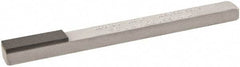 Norton - Very Fine, 1" Length of Cut, Single End Diamond Hone - 220 Grit, 3/8" Wide x 1/4" High x 4" OAL - Top Tool & Supply