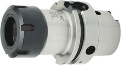 Parlec - 83mm Projection, HSK63A Hollow Taper, ER32 Collet Chuck - Through Coolant - Exact Industrial Supply