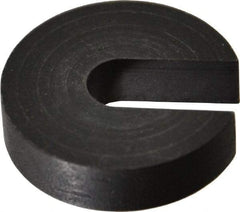 Gibraltar - 1/4" Bolt, 1/4" Thick, Black Oxide Finish, Case Hardened Steel C Washer - Grade 12L14, 9/32" Inside & 1" OD - Top Tool & Supply