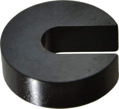 Gibraltar - 5/16 or 3/8" Bolt, 3/8" Thick, Black Oxide Finish, Case Hardened Steel C Washer - Grade 12L14, 13/32" Inside & 1-1/4" OD - Top Tool & Supply